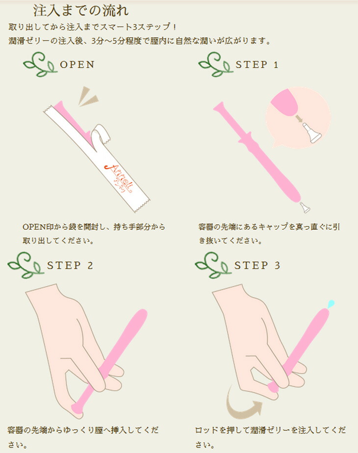 【うるおい不足を内側からケア(*^_^*)♪】 −アンネリ・Ａｎｎｎｅｌｉ ３０本入り！− 安心日本製の女性用デリケートゾーンケア用潤滑ゼリーです